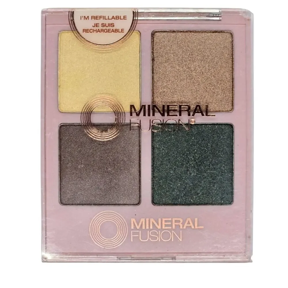 NEW Mineral Fusion Glamping Refillable Eyeshadow Palette